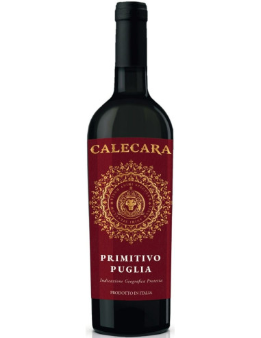 KAST 6 tk! Calecara Primitivo Puglia IGT 13,5% 75cl