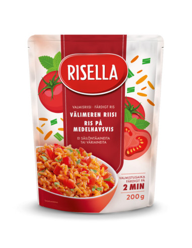 KAST 6 tk! Risella valmis Vahemere riis 200g