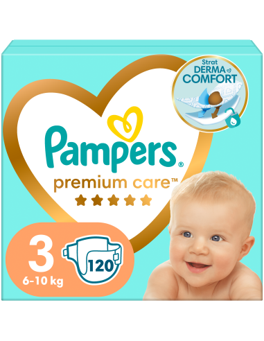 Pampers Premium Care Mähkmed, Suurus 3 (Midi), 6–10 Kg, 120 Mähet