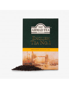 Ahmad must tee English tea...