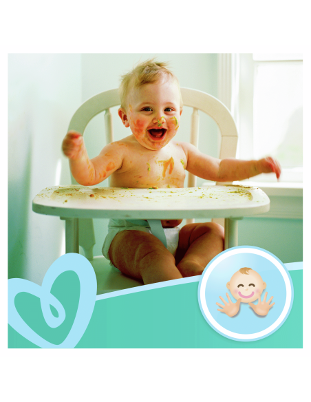 Pampers Fresh Clean Niisked Beebisalvrätid, 3 Pakki, 156 Niisket Salvrätikut