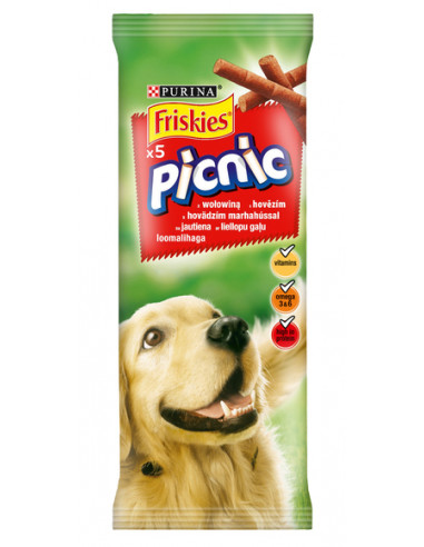 FRISKIES Picnic Dog, koerte maius loomalihaga 42g