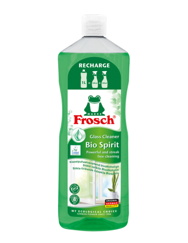 Frosch klaasipuhastusvahend bioalkohol täide 1 l