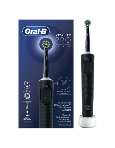 D103.413.3 Braun Oral-B Vitality Pro Black el.hambahari