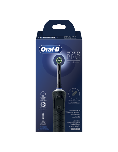 D103.413.3 Braun Oral-B Vitality Pro Black El.hambahari