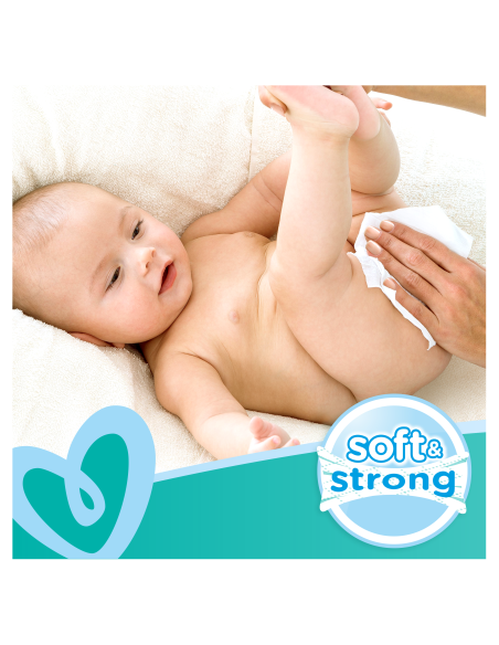 Pampers Fresh Clean Niisked Beebisalvrätid, 15 Pakki,1200 Salvrätti