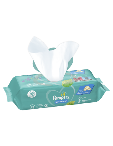 Pampers Fresh Clean Niisked Beebisalvrätid, 15...