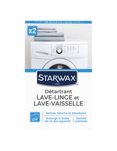 Starwax nõude - ja pesumasinate puhastusvahend 2x75 g