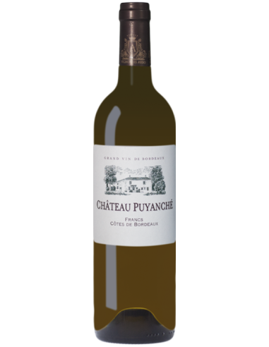 KAST 6 tk! Chateau Puyanché Cotes de Bordeaux blanc 75cl 13%
