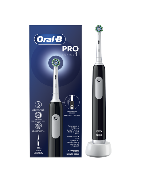 D305.513.3 Pro Series 1 Elektriline Hambahari Black Cross Action