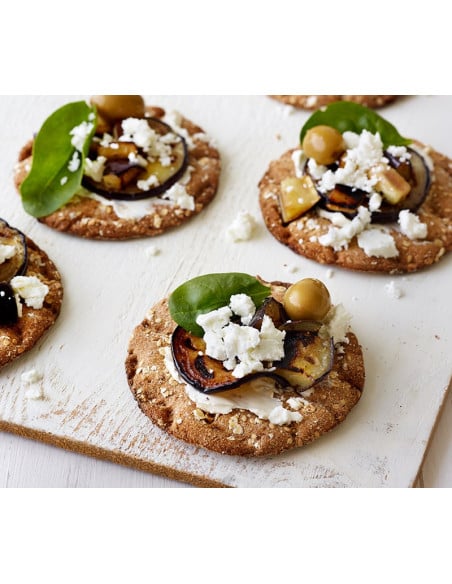 FINN CRISP Sesame ümmargused näkileivad võilievakattega