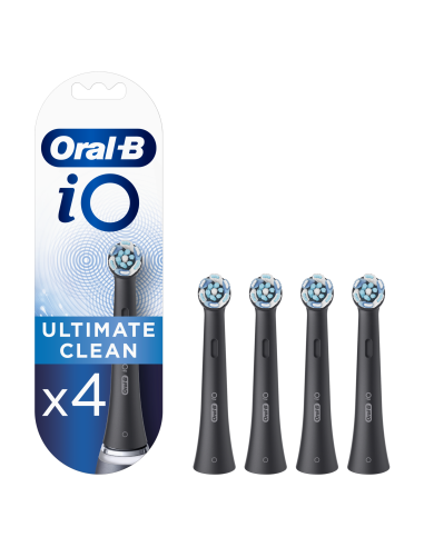 CB-4 Oral-B iO Ultimate Clean Black varuharjapead 4tk.
