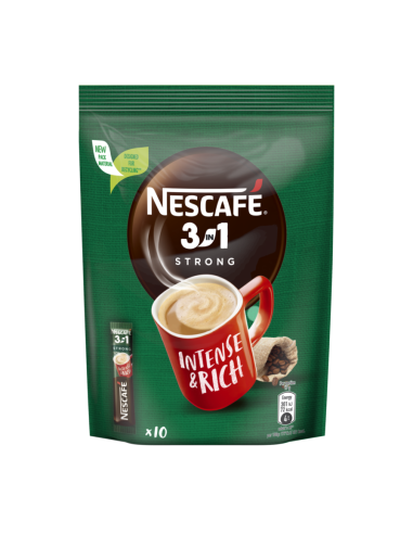 NESCAFÉ® 3in1 Strong lahustuv kohvijook, 10x17g