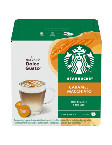 Starbucks® Nescafe Dolce Gusto Caramel Macchiato 127,8g