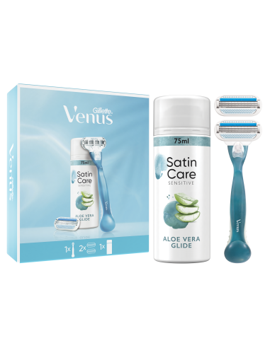 Venus Smooth Raseerija + 1 Varutera + Gillette Satin Care Raseerimisgeel