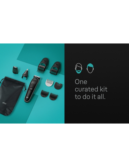 MGK5410 Braun Trimmeri Komplekt 9in1 Piirel