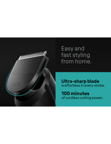 MGK5410 Braun Trimmeri Komplekt 9in1 Piirel