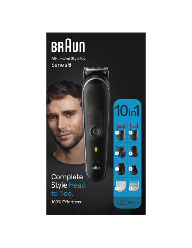 MGK5445 Braun Trimmeri Komplekt 10in1 Piirel