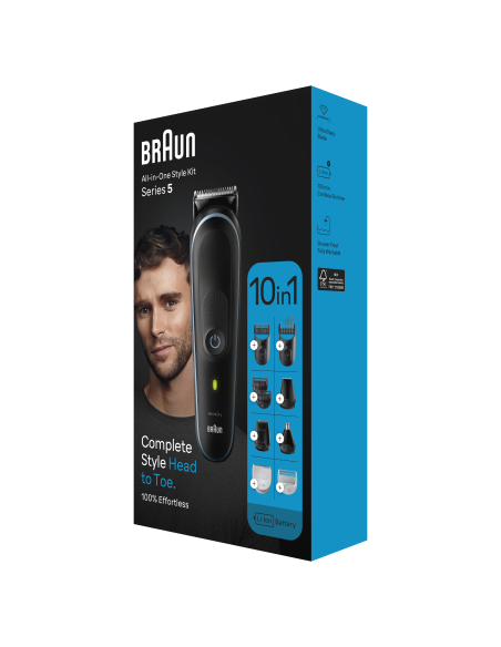 MGK5445 Braun Trimmeri Komplekt 10in1 Piirel