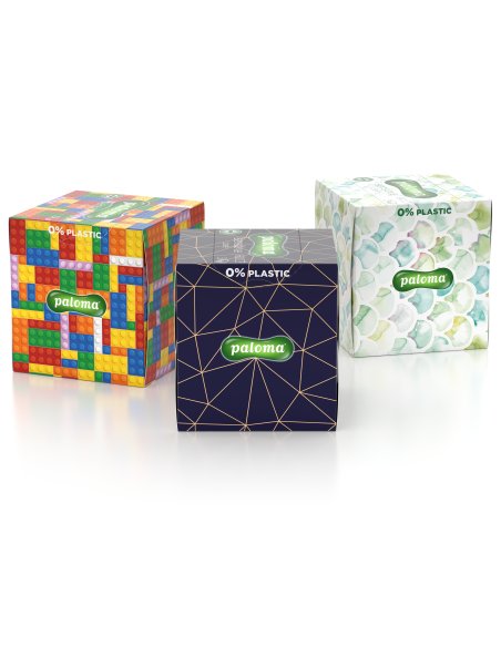 KAST 12 tk! Paloma salvrätikud karbis 60 tk 3-kihilised