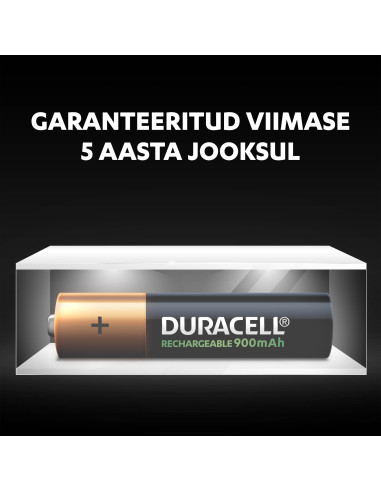 KAST 10 tk! Duracell akupatarei NiMH HR03 AAA...