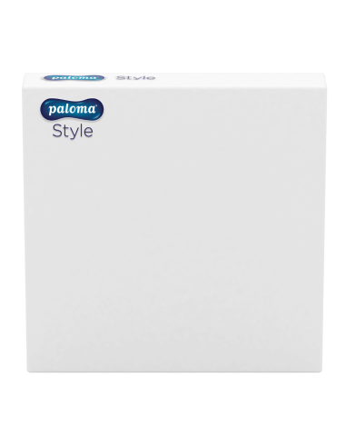 Paloma Style valged salvrätikud 33x33 cm, 20 tk/pakis, 3-kihiline