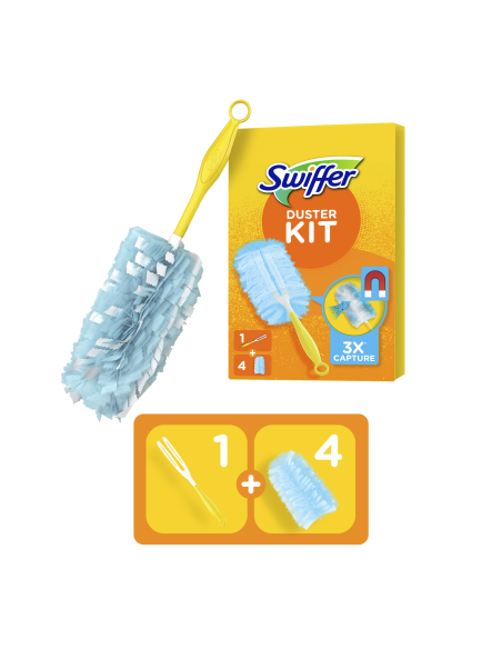 Swiffer Duster Starter Kit tolmuhari + varuhari 4 tk