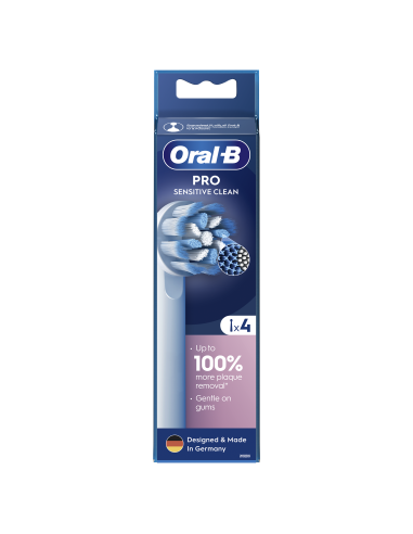 Oral-B EB60-4 Sensitive Clean Pro Varuharjad, 4 tk