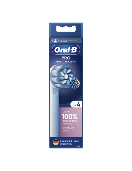 Oral-B EB60-4 Sensitive Clean Pro Varuharjad, 4 tk
