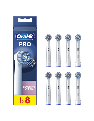Oral-B EB60-8 Sensitive Clean Pro Varuharjad, 8 tk