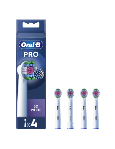 Oral-B EB18-4 3D White Pro Varuharjad, 4 tk