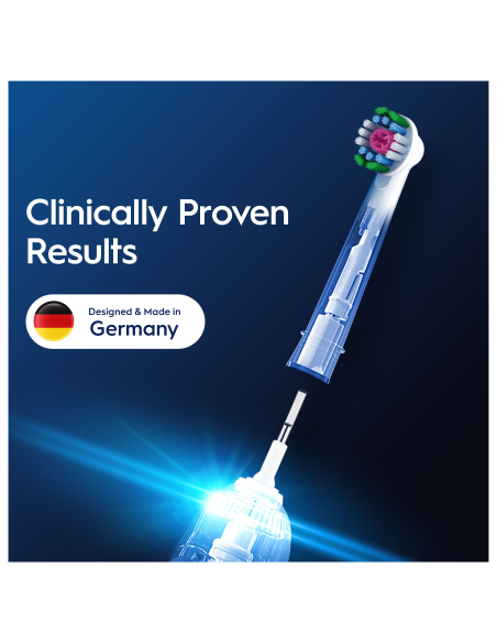 Oral-B EB18-4 3D White Pro Varuharjad, 4 tk