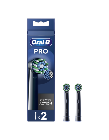 Oral-B EB50-2 Cross Action Pro Black Varuharjad, 2 tk
