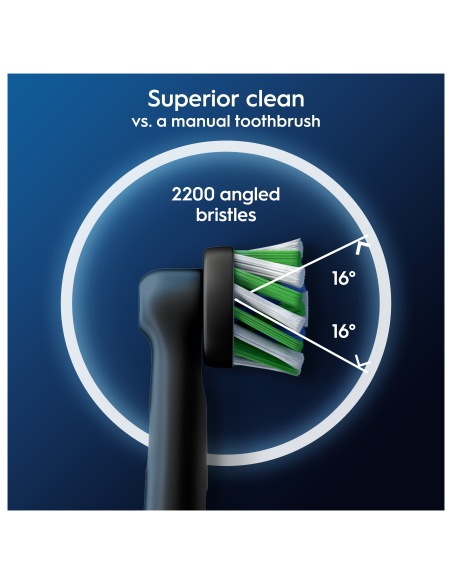 Oral-B EB50-2 Cross Action Pro Black Varuharjad, 2 tk