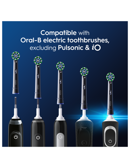 Oral-B EB50-2 Cross Action Pro Black Varuharjad, 2 tk