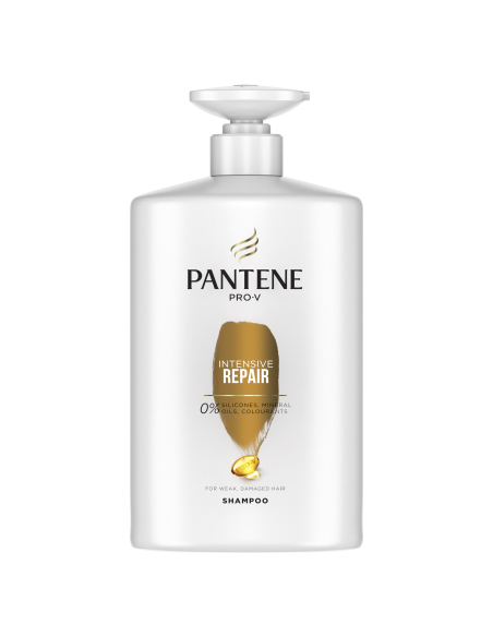 KAST 4 tk! Pantene Pro-V Intensive Kahjustatud Juuste Šampoon, 1000 ml