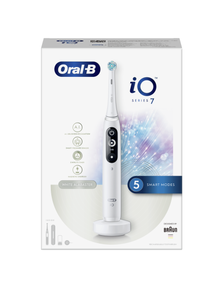 iOM7.1A1.1BD Oral-B iO7 elektriline hambahari White Alabaster