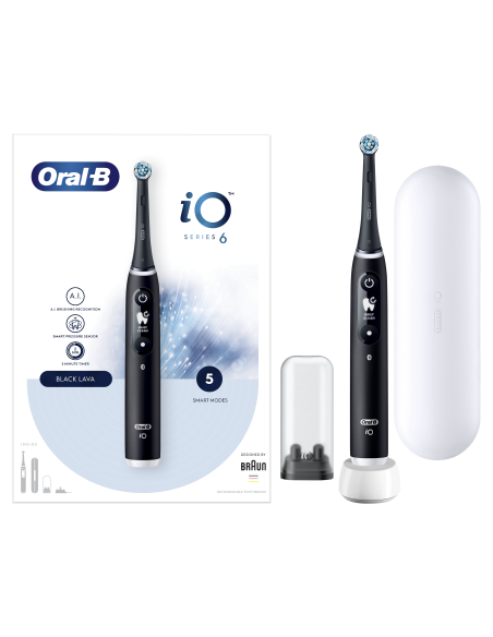 iOM6.1B6.3DK Oral-B iO6 elektriline hambahari Black Onyx
