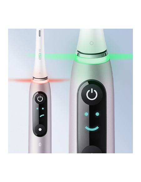 iOM6d.2I6.1 Oral-B iO6 Duo Pack elektriline hambahari White + Pink Sand Extra Käepide