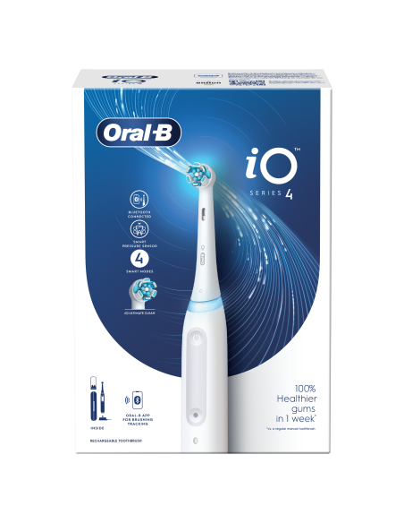 iOG4.1A6.1DK Oral-B iO4 elektriline hambahari Quite White