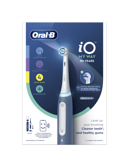 iOG4K.2N6.1DK iO My Way Ocean Blue Elektriline Hambahari + Speciality Brush Head