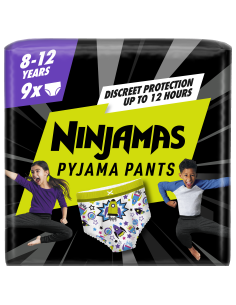 Pampers Ninjamas...