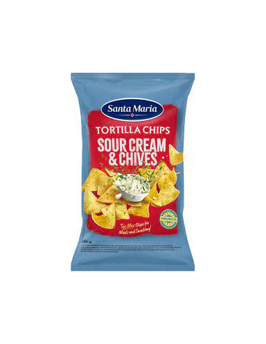 Santa Maria Tortillakrõpsud hapukoore ja murulaugu 185g 2024