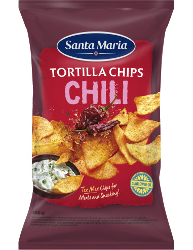 Santa Maria Tortilla krõpsud, tšilli 185g