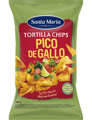 Santa Maria Tortillakrõpsud Pico de Gallo 185g