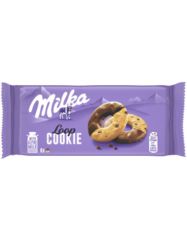 Milka küpsised Cookie Loops 132G
