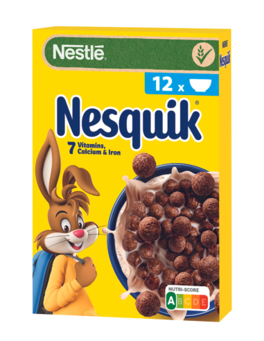 KAST 12 tk! Nestle Nesquik teraviljapallid 375g