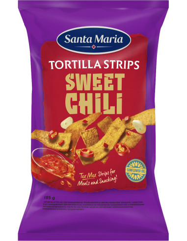 Santa Maria Tortillakrõpsud magusa tšilliga 185g