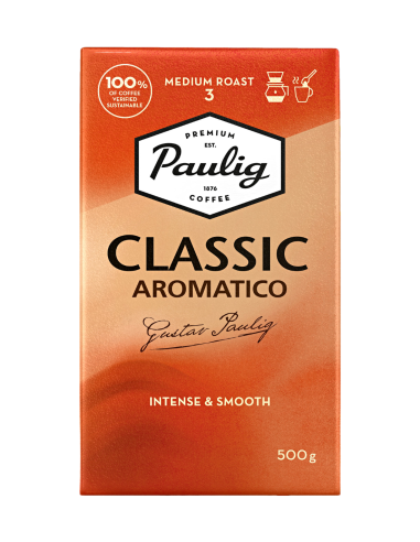Paulig Classic Aromatico jahvatatud kohv 500g