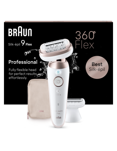 SES9-030 3D Braun Silk•épil 9 Flex Epilaator